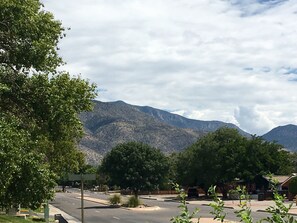 Beautiful Sandia Mountain Views from Courtyard