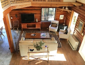 Living Room Seen From The Loft