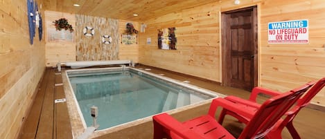 POOL IS OPEN ALL YEAR, IT'S A PRIVATE POOL IN THE BASEMENT!