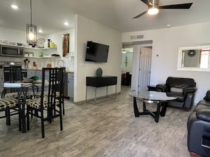 Living Room looking to bedrooms and bath