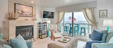 Kure Beach Vacation Rental | 2BR | 1.5BA | 956 Sq Ft | Stairs Required