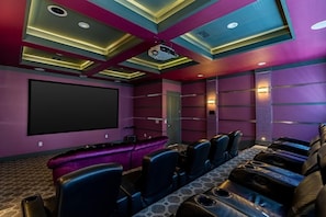 Movie Theater w/ Sofa &Reclining Chairs