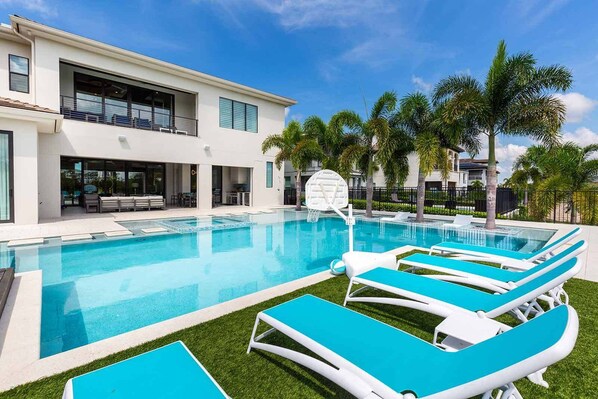 Poolside Lounging