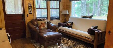 Living room with futon