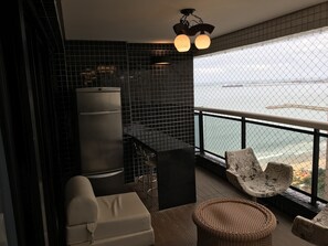 Utsikt mot havet/stranden
