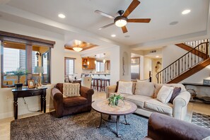 Main Living Room with fireplace 