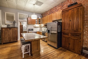 Kitchen with Stainless Steel Appliances