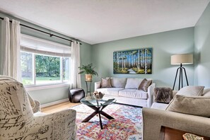Sunlight fills the 1,635-square-foot interior!