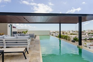 Takterrasspool