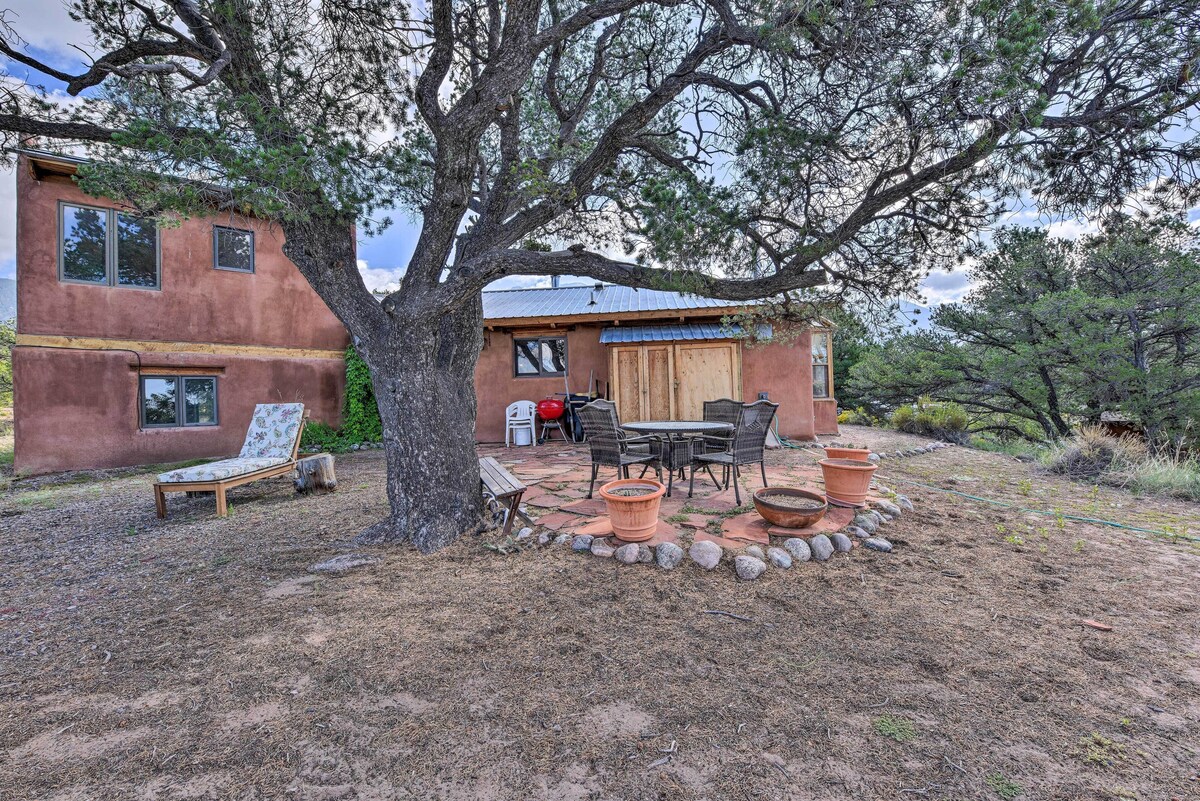 Eclectic Adobe Crestone Cottage w/ Patio+Yard!