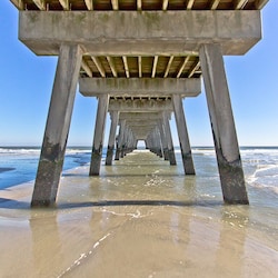 Under the Boardwalk