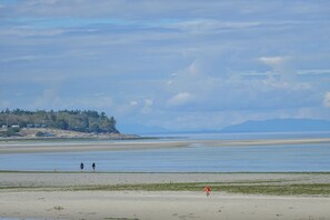 Kye Bay sandy beach at your back door.