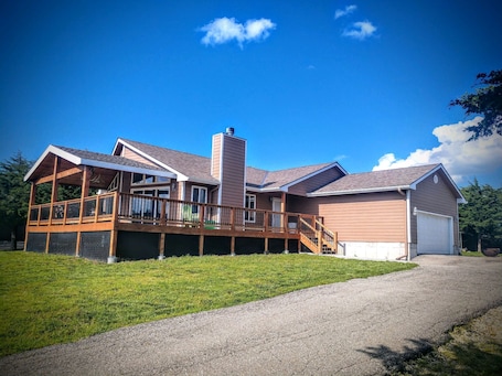 Exterior of house.