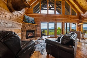 Experience amazing views of The Great Smoky Mountains from the moment you arrive!