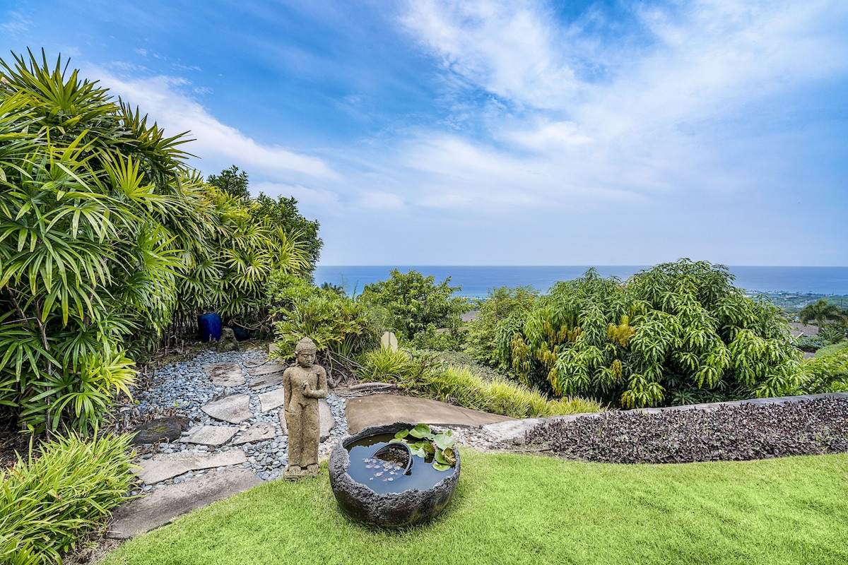 Sunset Hale: Spectacular Oceanview Home w/Private Pool & Spa, AC & Lanai