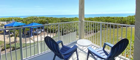 Enjoy this Balcony View overlooking the Ocean