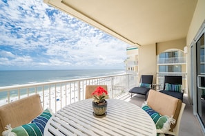 Enjoy your morning coffee on the balcony!