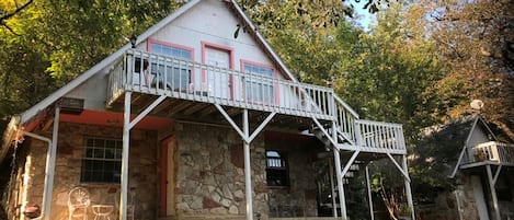 Cabin 3 includes 3 private Suites.  Rooms 3 and 4 can be made adjoining.