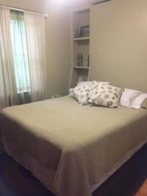 Master bedroom, with double bed