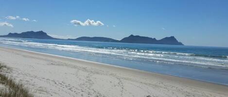 Ruakaka Beach - surf patrolled in Summer