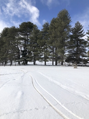 Fontenoy under snow