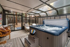 Bubbelpool inomhus