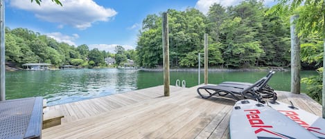 Large Private Dock and Swimming Area
