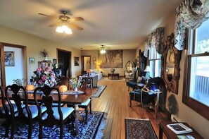 Main sitting area in the Manor House
