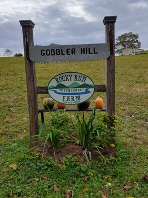 Welcome to Gobbler Hill Cottage at Rocky Run Sustainable Farm.