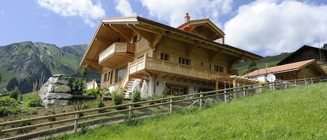 Chalet from the outside