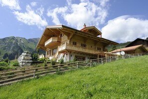 Chalet from the outside