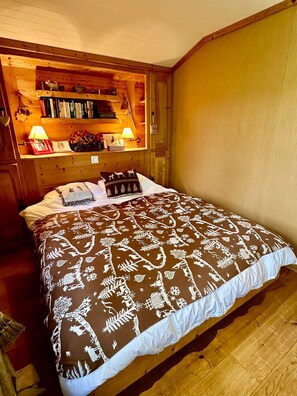 bedroom 1 with double sized bed