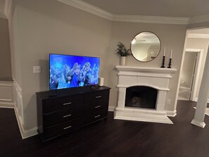 Wood Burning Fireplace