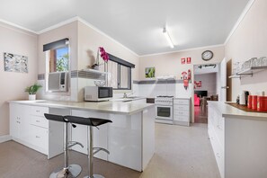 Spacious, Fully Equipped Kitchen 