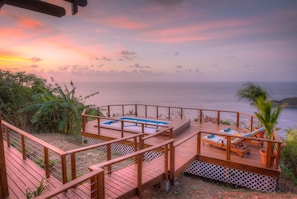 Whale Watch - exquisite BVI sunset skies