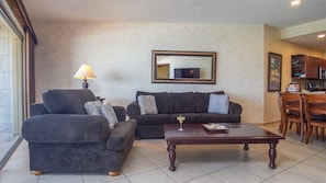 Seating details for the living room