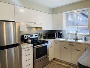 Kitchen with Stainless Steel Appliances