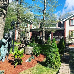FRONT OF THE DRIVEWAY 
