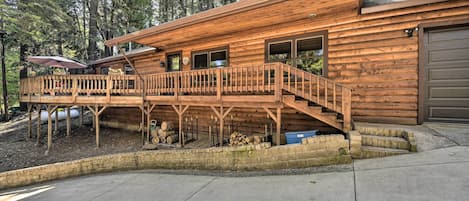 Pollock Pines Vacation Rental | 2BR | 2BA | Stairs Required | 1,510 Sq Ft