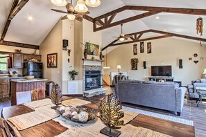 Living Room | Central A/C & Heating | Home Theater System