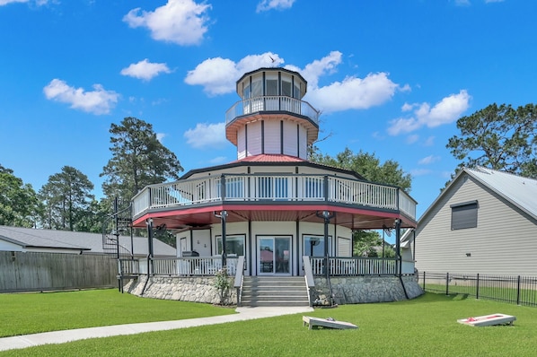 Iconic Lighthouse On Lake Livingston