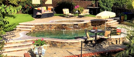 Enjoy Grand Backyard for Sun & Family Fun 