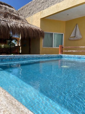 Takterrasspool