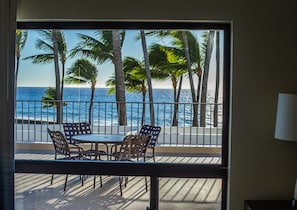 Lanai ~ note: ocean views aren't guaranteed