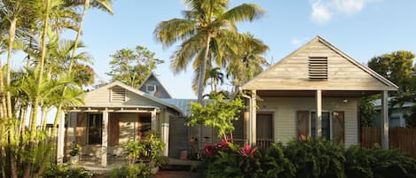 Welcome to Turtle House...two historic cottages linked by a big deck and garden!