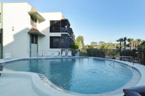 Your community pool after a day at the beach