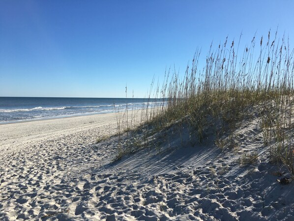 Beautiful beach - private community access