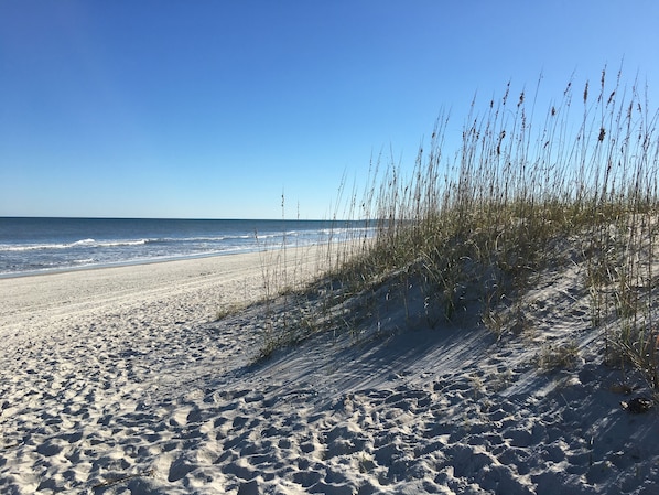 Beautiful beach - private community access