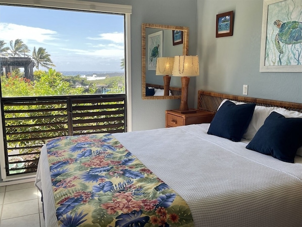 Ocean Views right from Bedroom Window