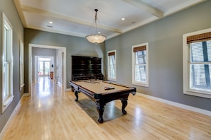 Games anyone? Have fun in the billiards room!